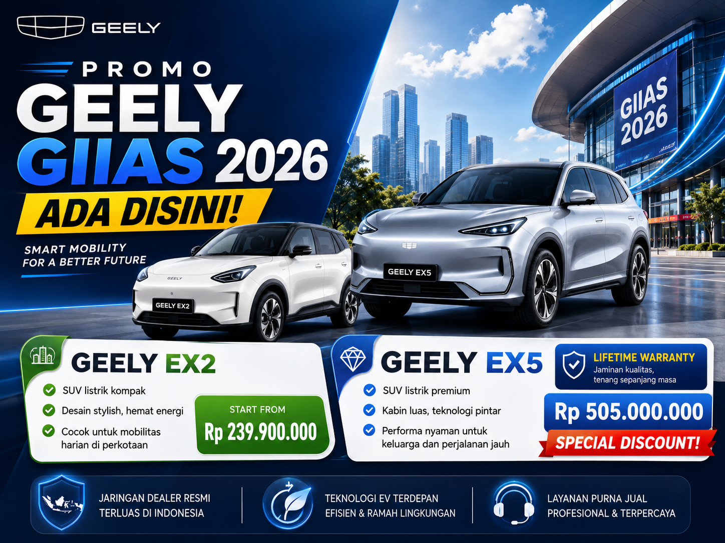 Promo Spesial Geely Bulan Ini